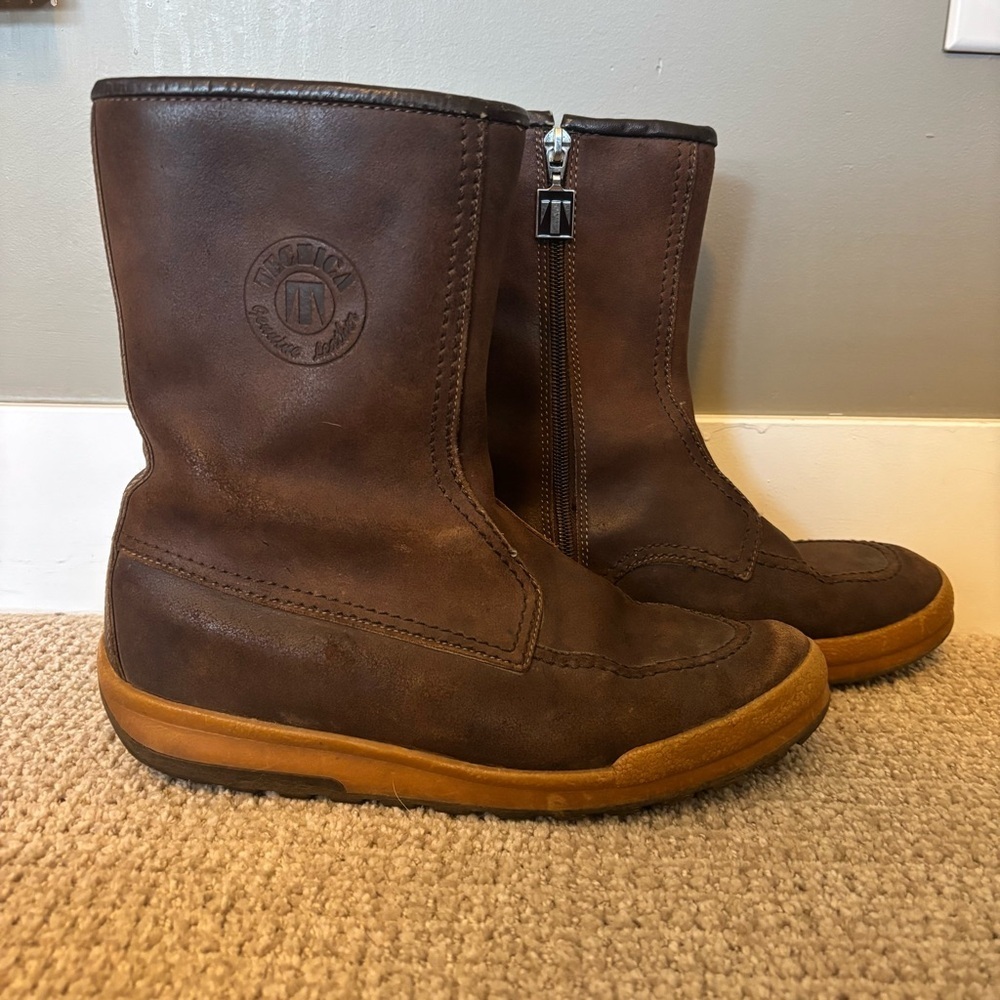 Technica Vintage Men’s Brown Leather Boots - size 43​​